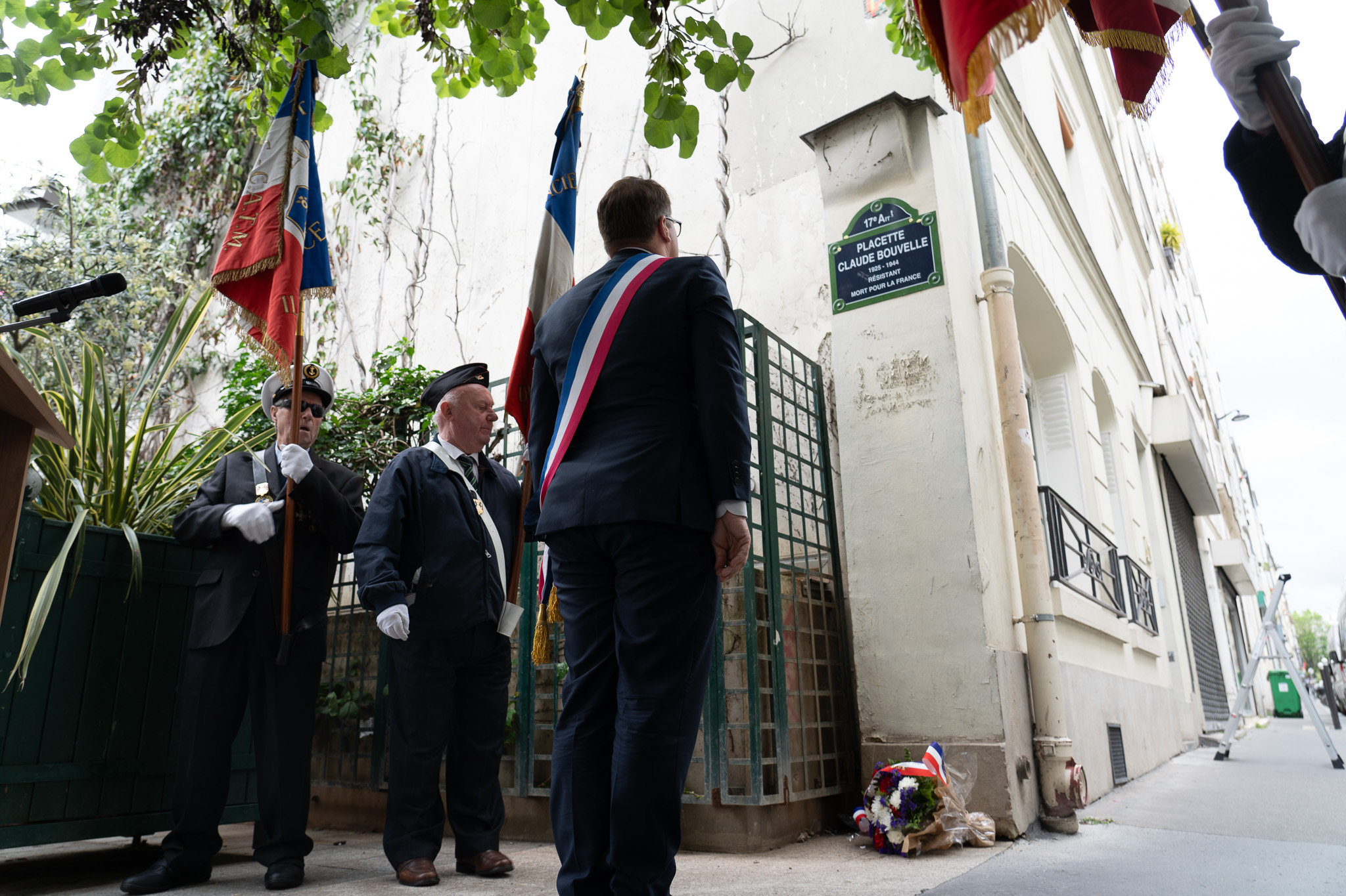 Le 17ème commémore la Journée nationale de la Résistance Geoffroy